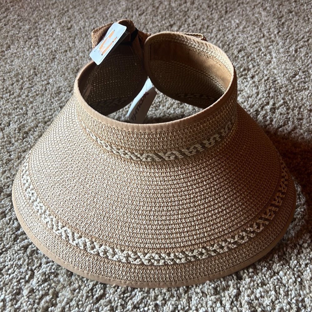 COPY - Magid Hats Straw Rolled Visor